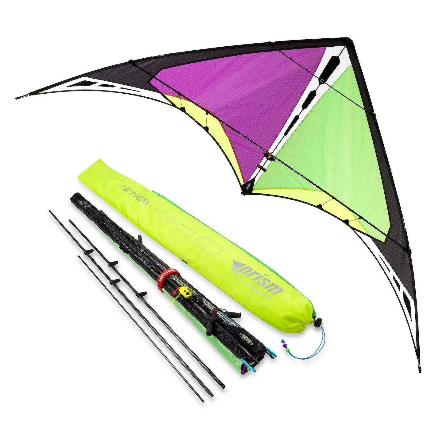 Cerf-volant acrobatique Prism Aether Venom ATRVM Vert 203 cm 3/7