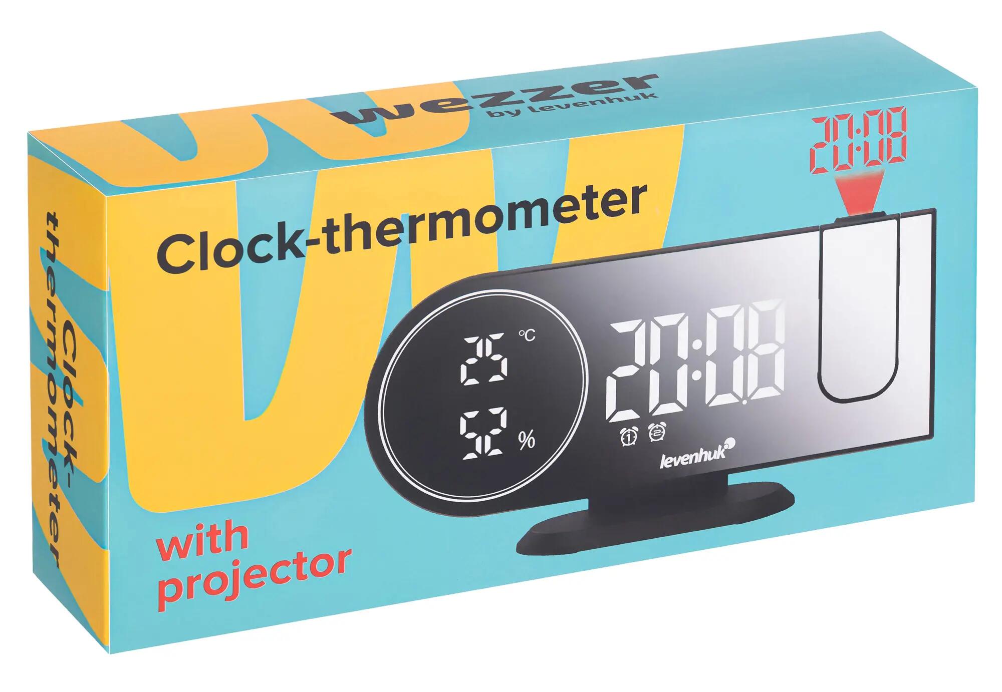 Klok-thermometer - multifunctie - Wezzer Tick H50 - zwart 10/10