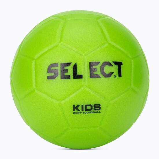 Balle de handball SELECT Soft kids Enfant vert