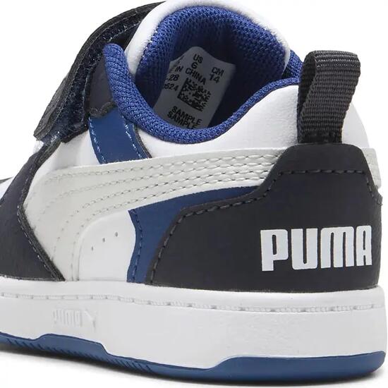 Baskets basses - Enfant - Puma Rebound V6 Lo AC+ - Bleu