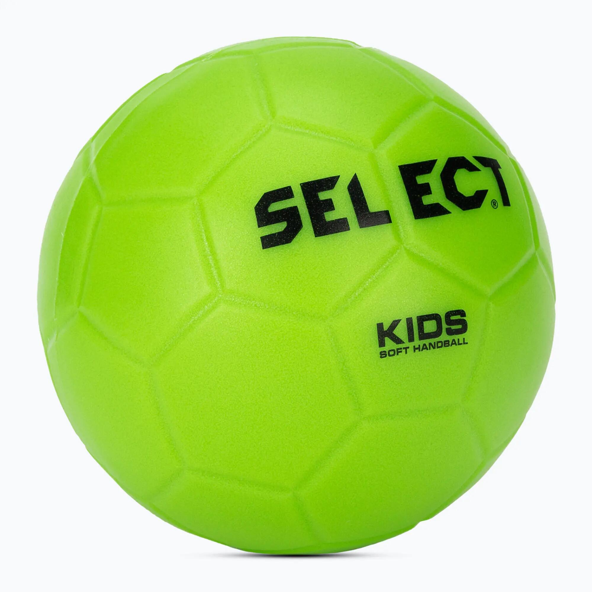 Balle de handball SELECT Soft kids Enfant vert 2/5