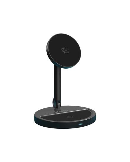 Station de Recharge Sans Fil 2en1 Pliable Qi2 35W, Chargeur USB-C 45W, Câble