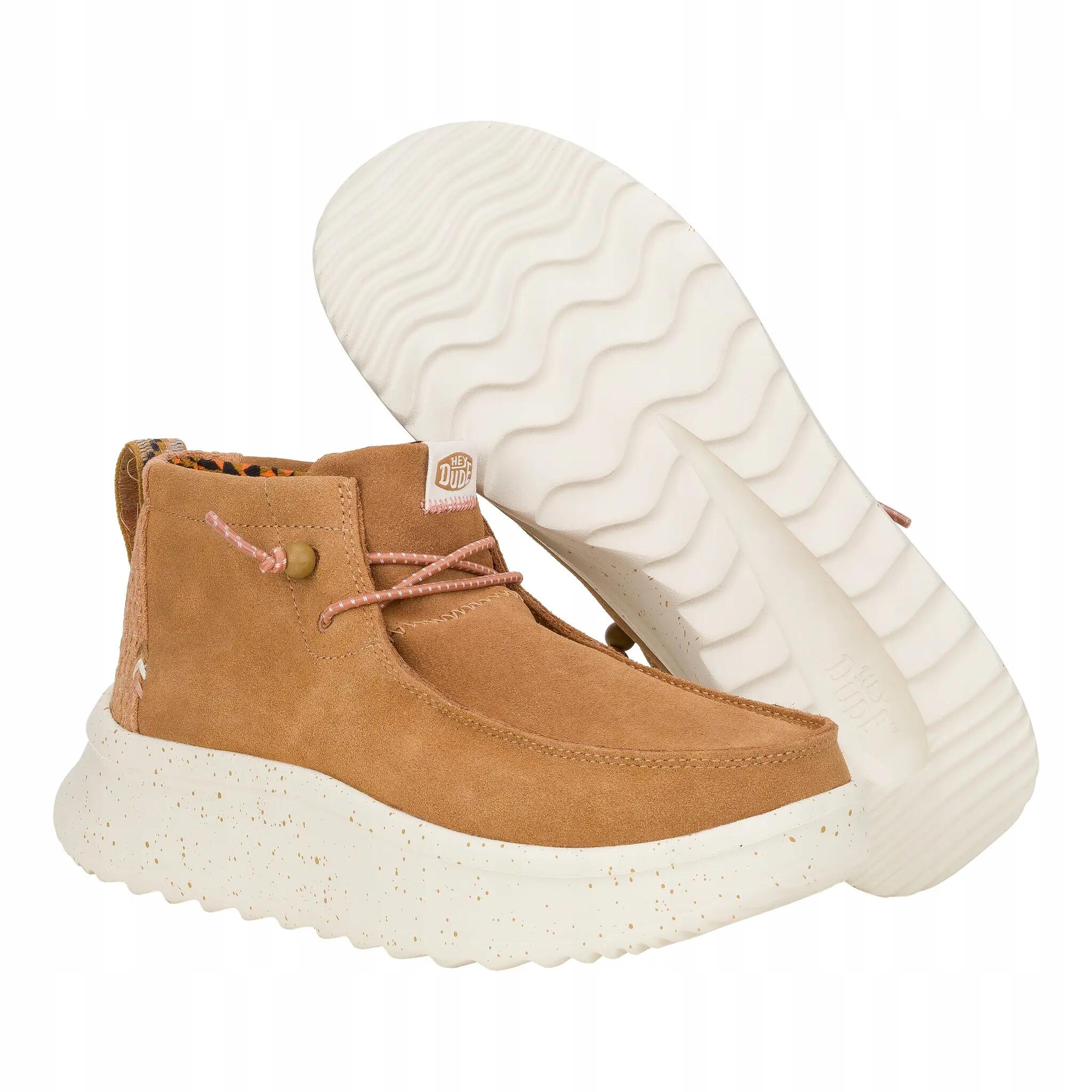 HEYDUDE Damskie Botki Wendy Peak Hi Suede 3/6