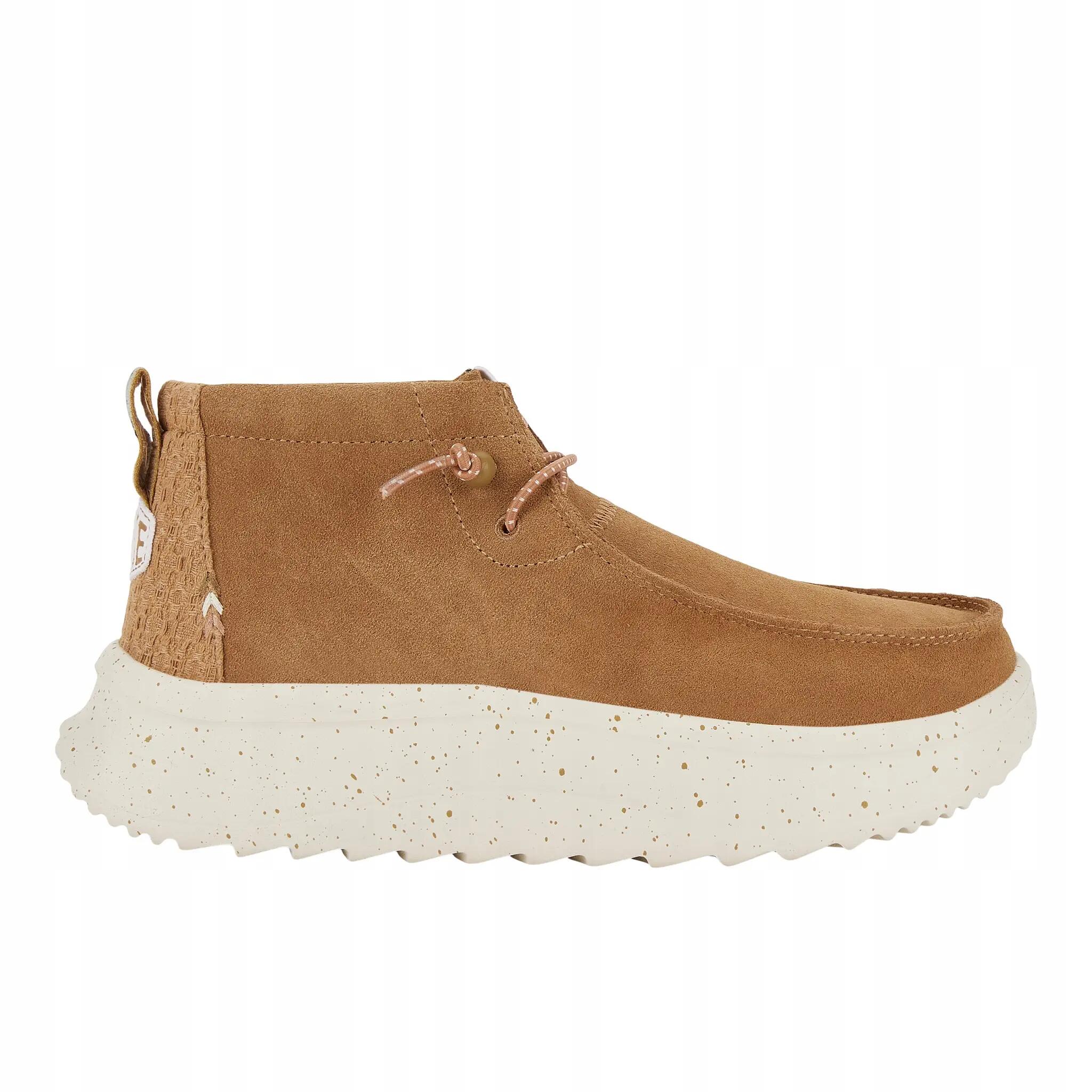 HEYDUDE Damskie Botki Wendy Peak Hi Suede 2/6