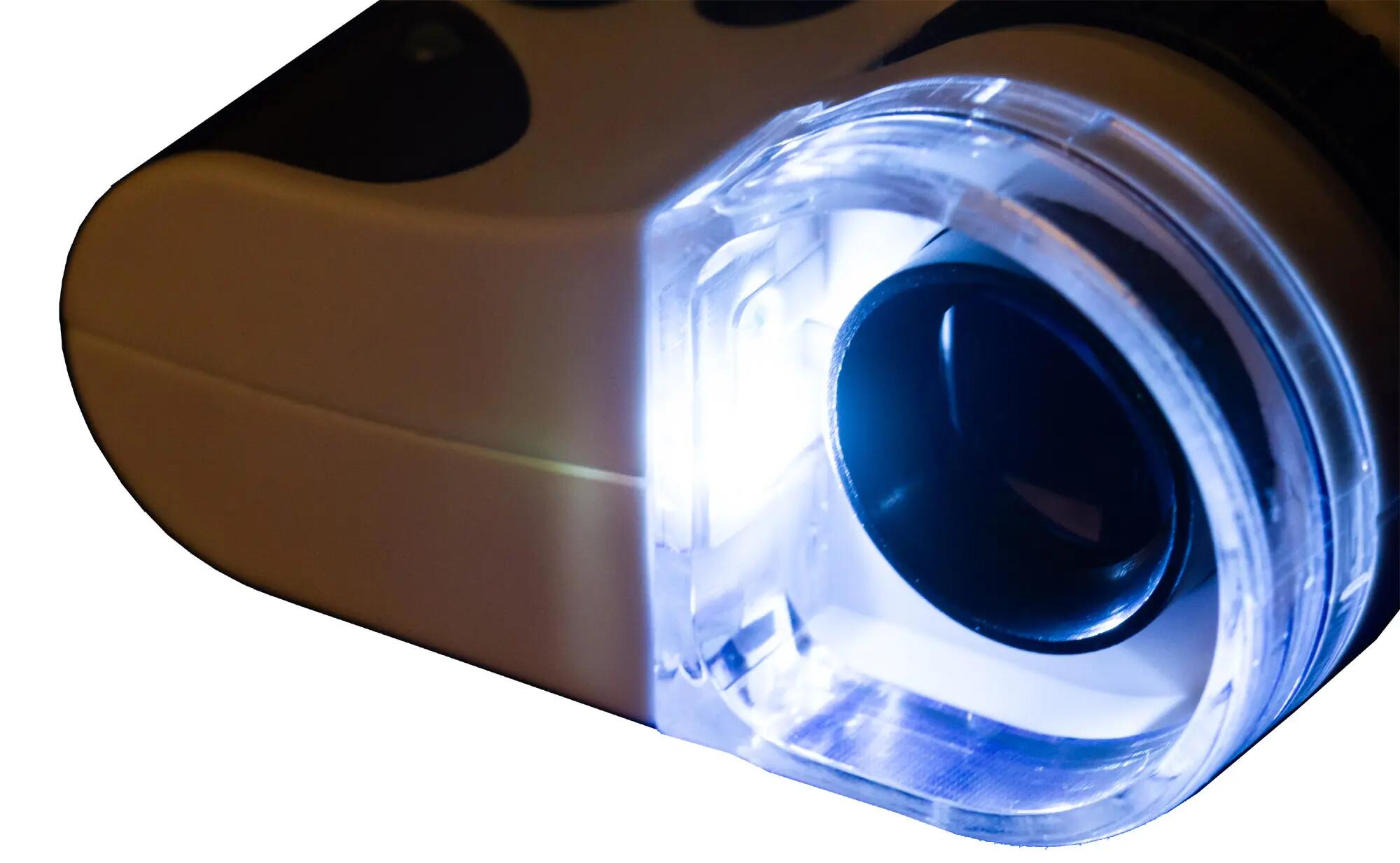 Microscopio portatile - Ispezione - LED e UV - ZC6 - Nero 9/15