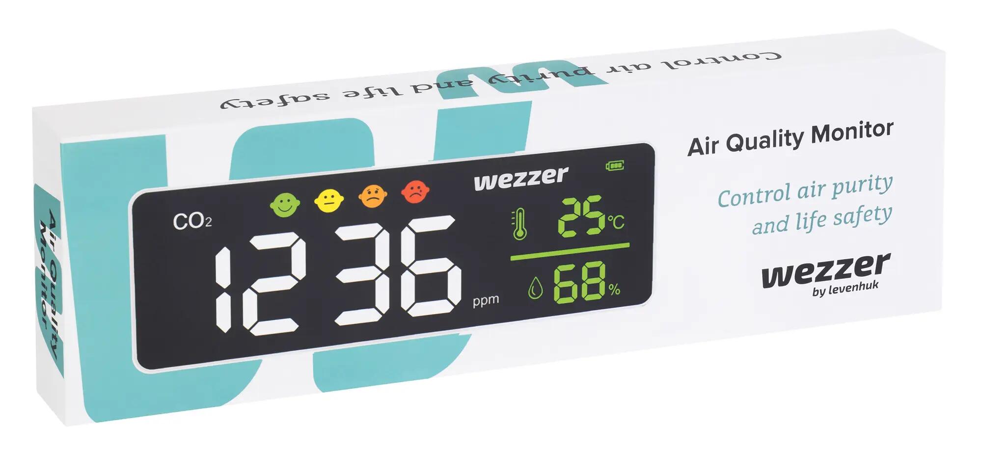 Monitor CO₂ y clima - Wezzer Air MC50 8/8