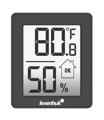 Termoigrometro - Casa e outdoor - Portatile - Wezzer BASE L10 - Nero