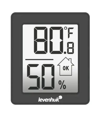 Termoigrometro - Casa e outdoor - Portatile - Wezzer BASE L10 - Nero