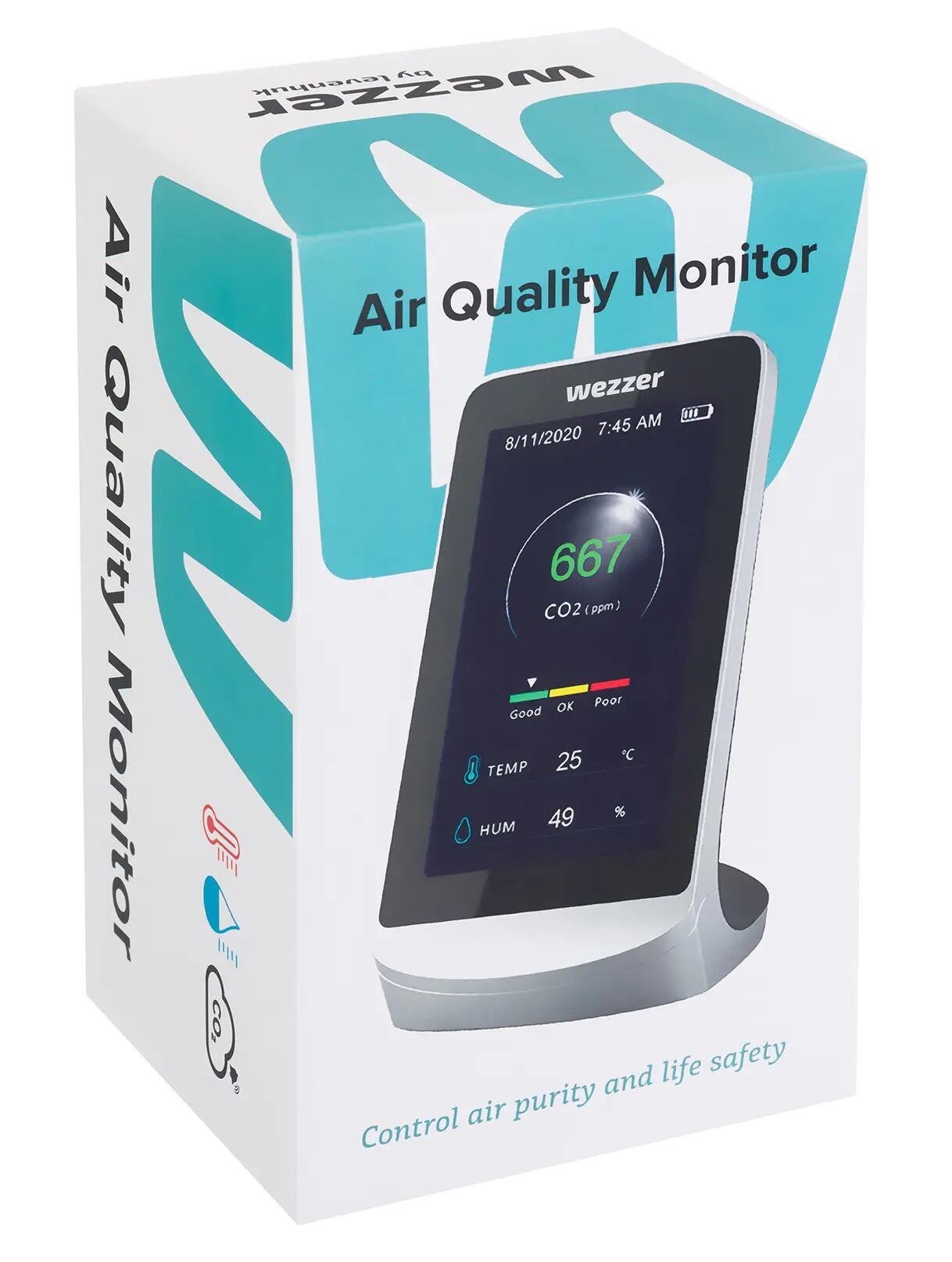 Monitor de Qualidade de Ar Wezzer Air MC60 Levenhuk 7/7