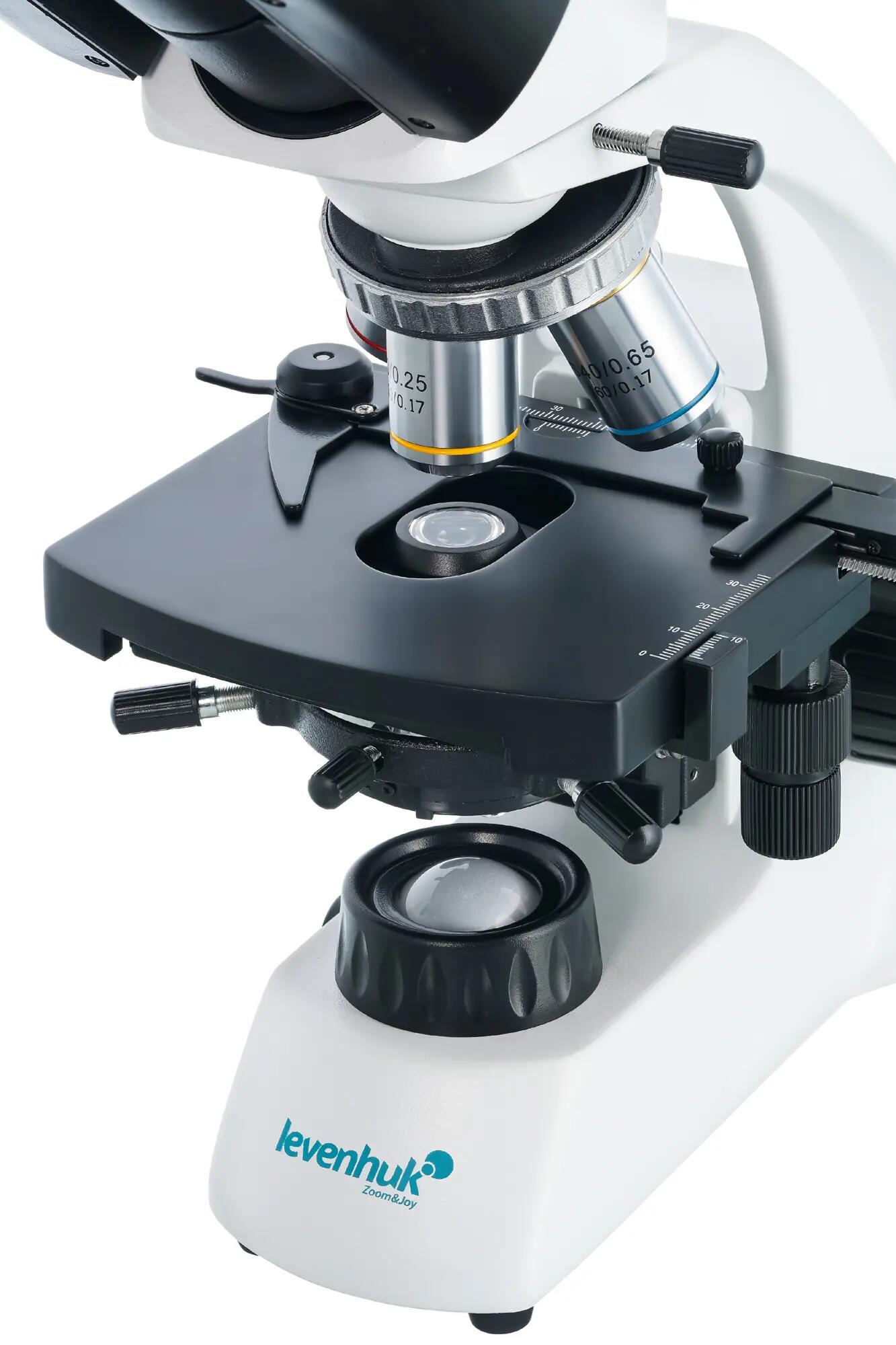 Microscopio trinoculare - laboratorio - Levenhuk 400T - nero 7/9