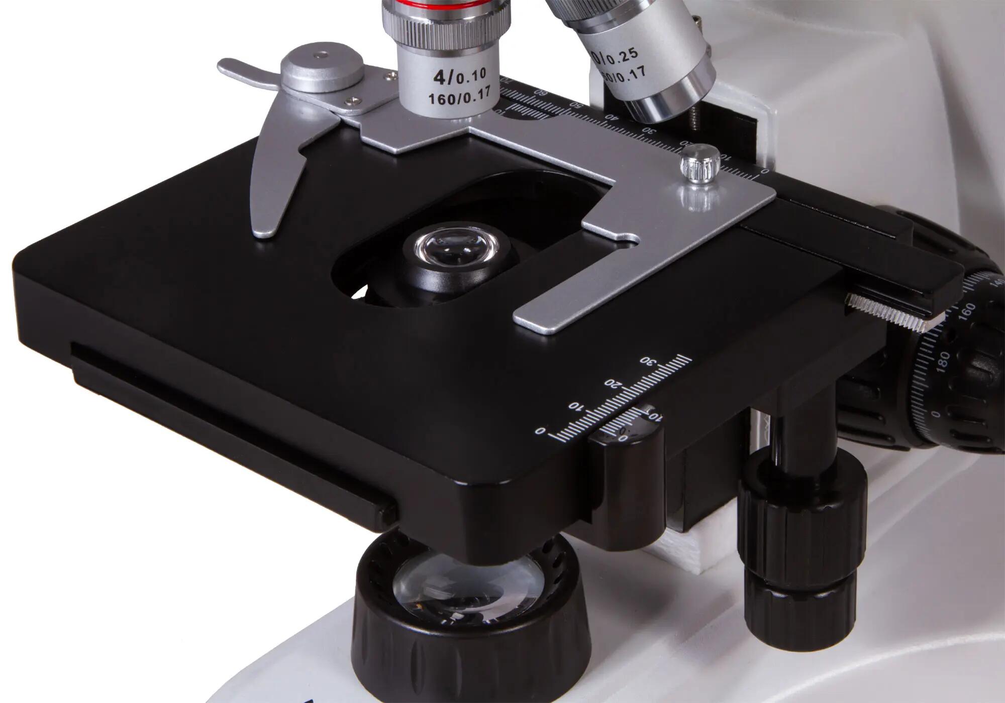 Microscopio monoculare da laboratorio - 40–1000x - Levenhuk MED 10M - Nero 13/15