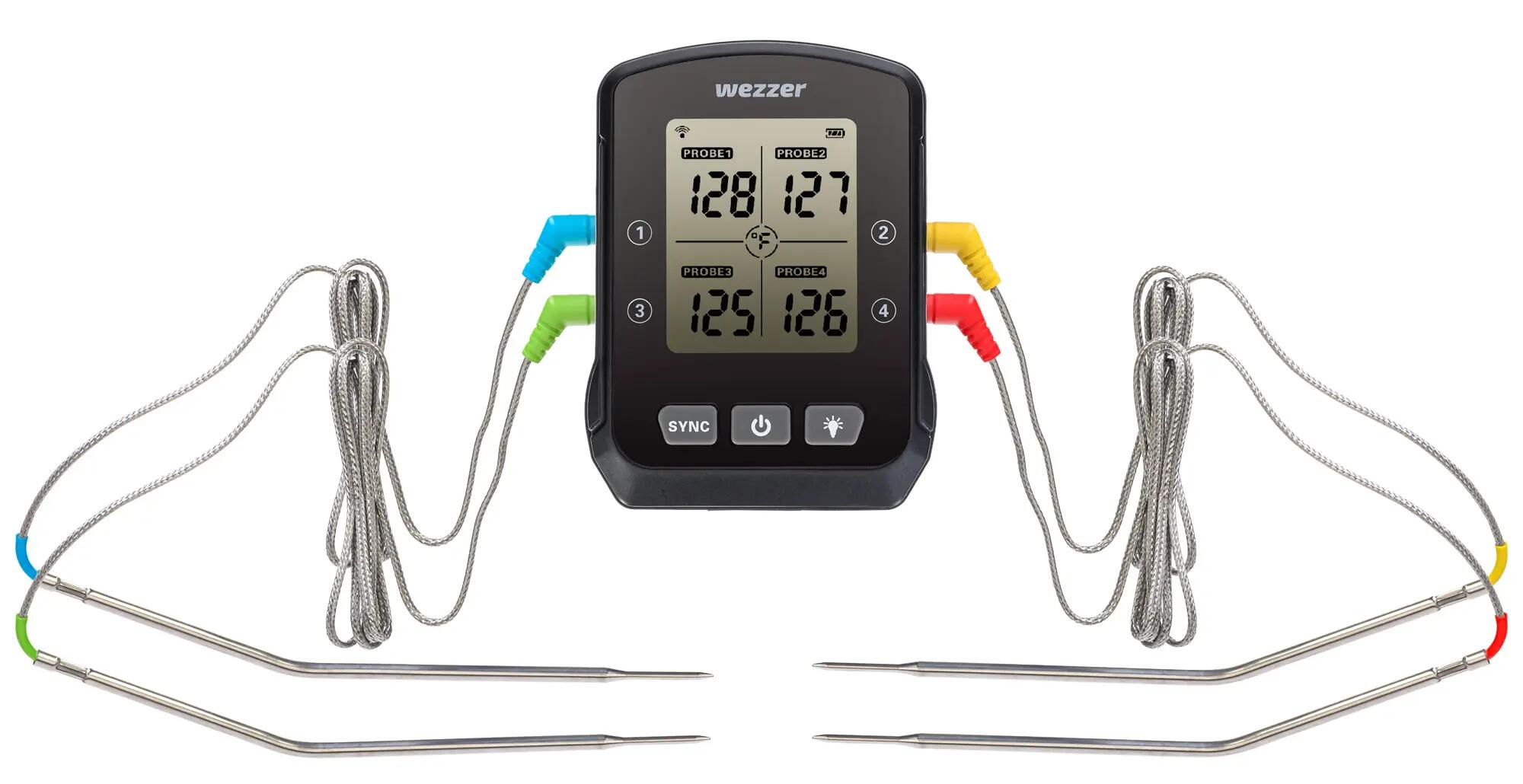 Levenhuk Wezzer Cook MT90 multi-probe cooking thermometer 3/9