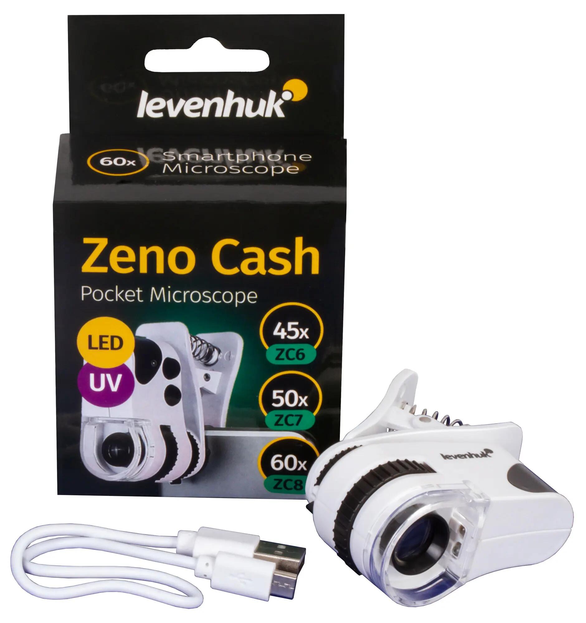 Microscopio portatile - Ispezione - LED e UV - ZC6 - Nero 11/15