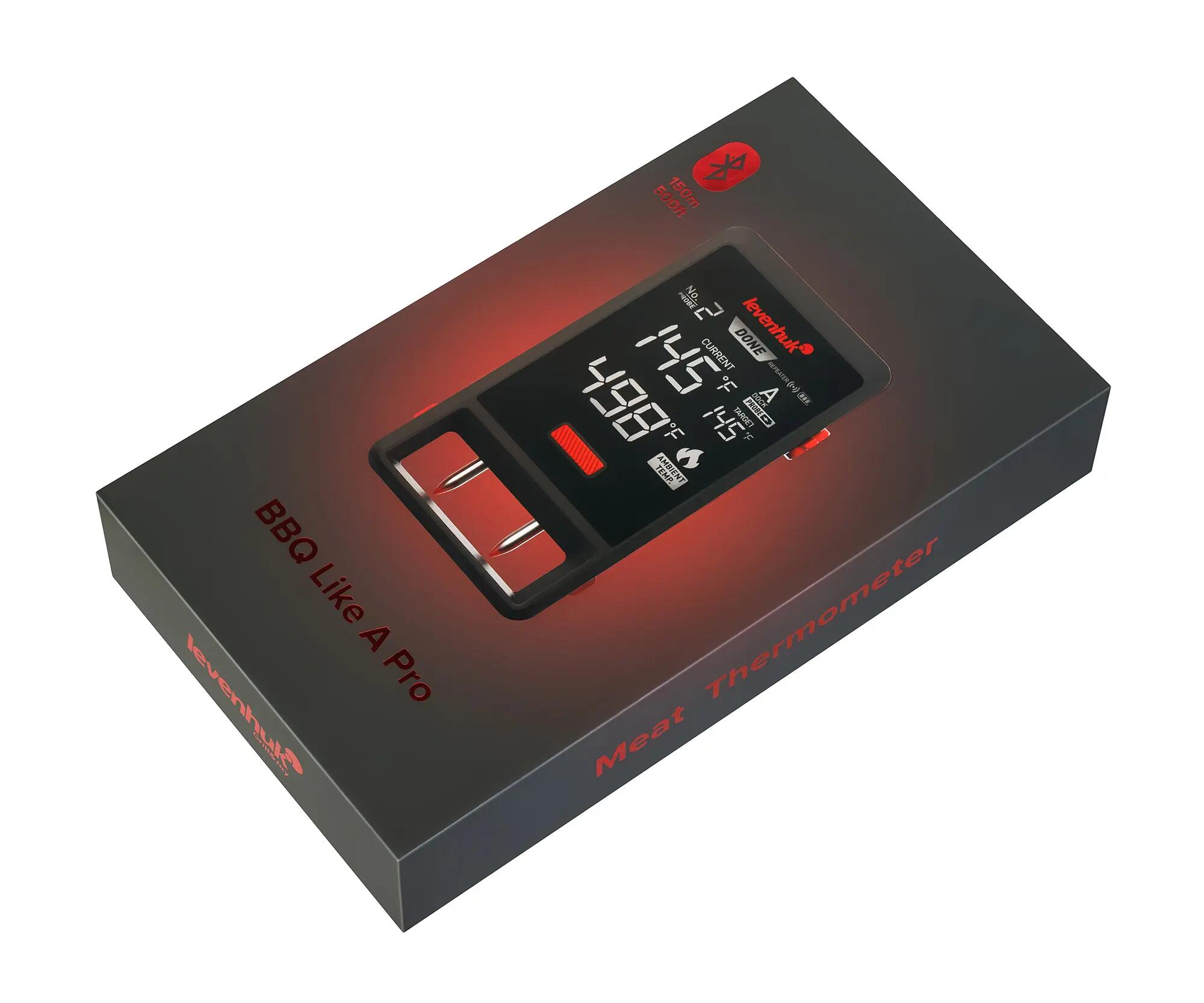 Termometro cucina intelligente - Levenhuk Wezzer Grill BT50 - nero 9/9