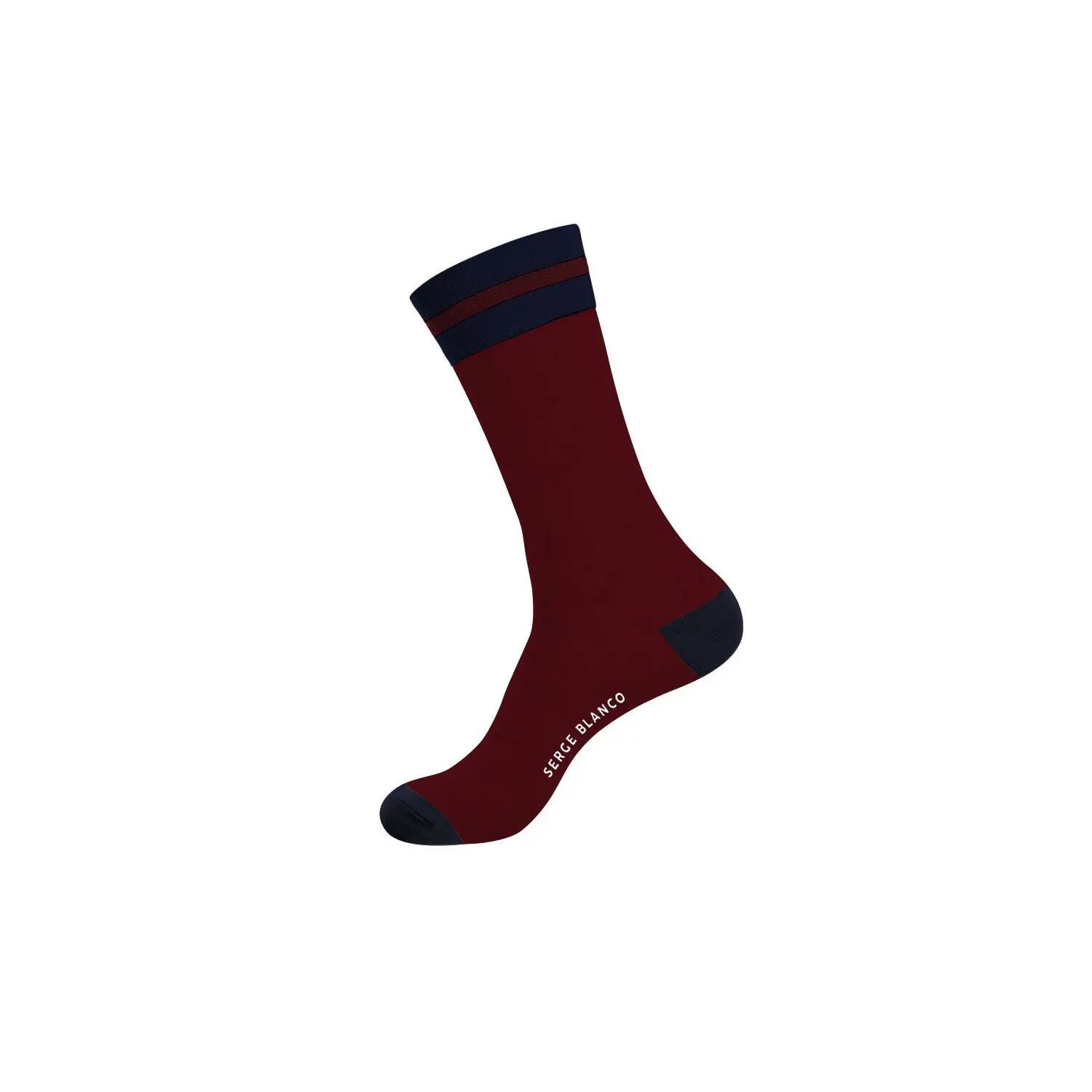 Lot de 6 paires de chaussettes de ville homme unies modèle C 4/5