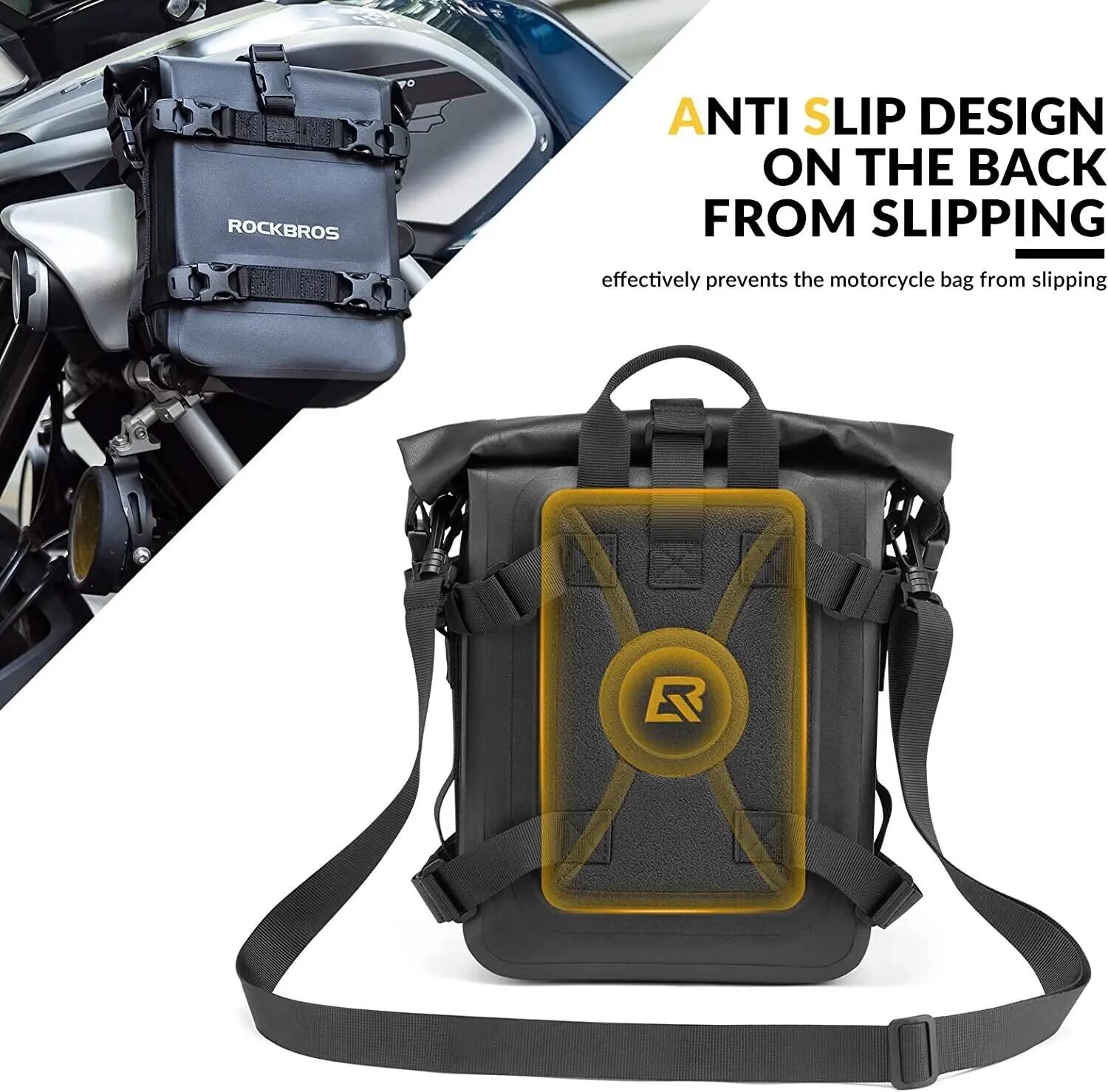 Sacoche latérale moto 5L étanche en TPU 5/7