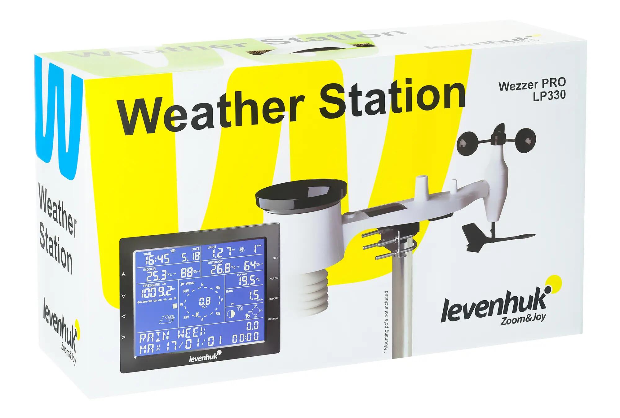 Estación meteorológica Levenhuk Wezzer PRO LP330 - negro 11/11