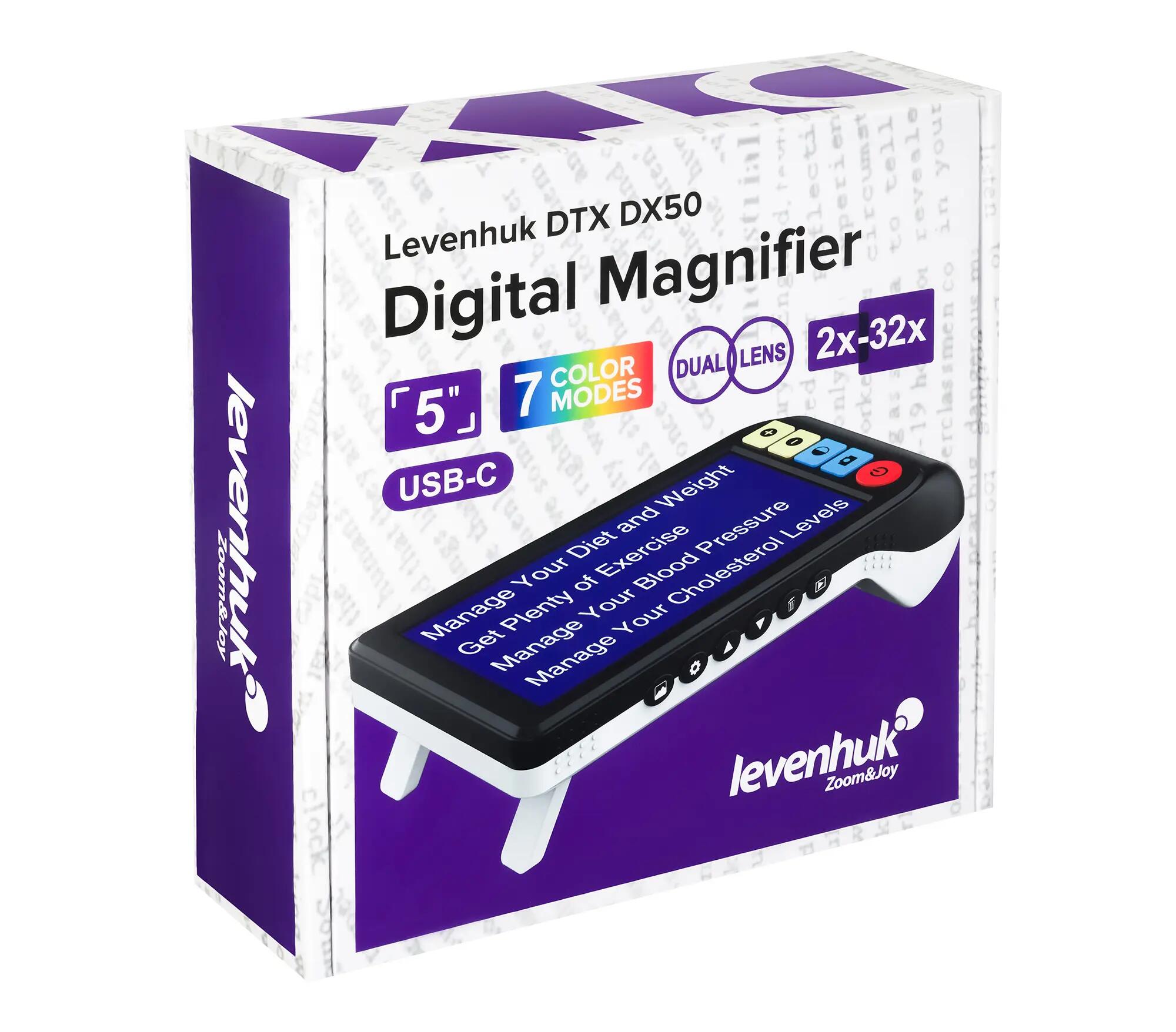 Levenhuk DTX DX50 digitale Lupe - 2–32x - schwarz 11/11
