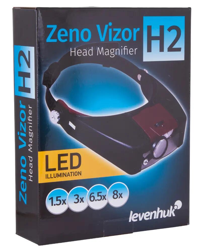 Lente frontale - precisione con LED - Zeno Vizor H2 - nero 12/14