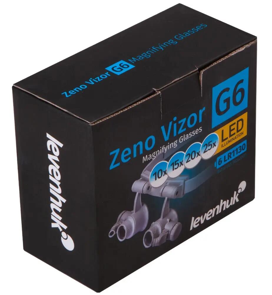 Occhiali ingrandenti per hobby - Zeno Vizor G6 - nero 11/14