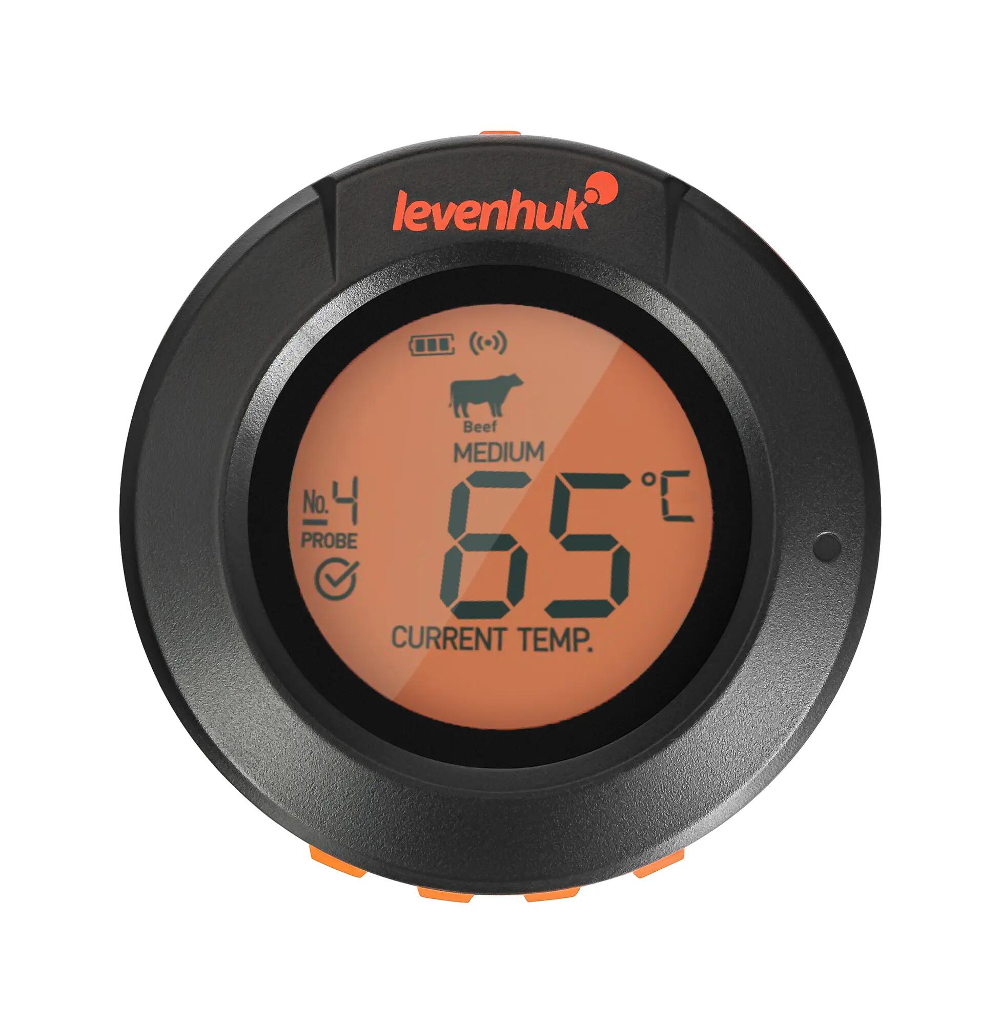 Termometro barbecue Bluetooth, 2 sonde - Wezzer Grill BT40 8/13