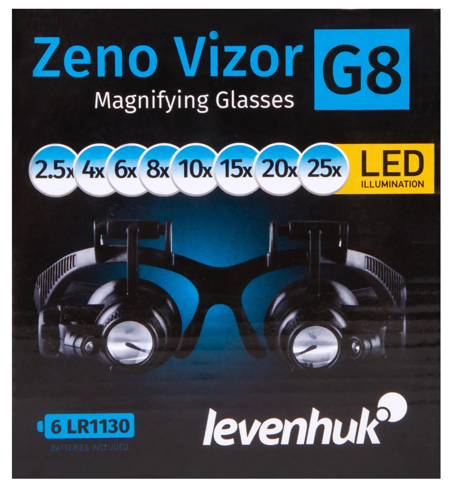 Levenhuk Zeno Vizor G8 loupenbrille 15/15