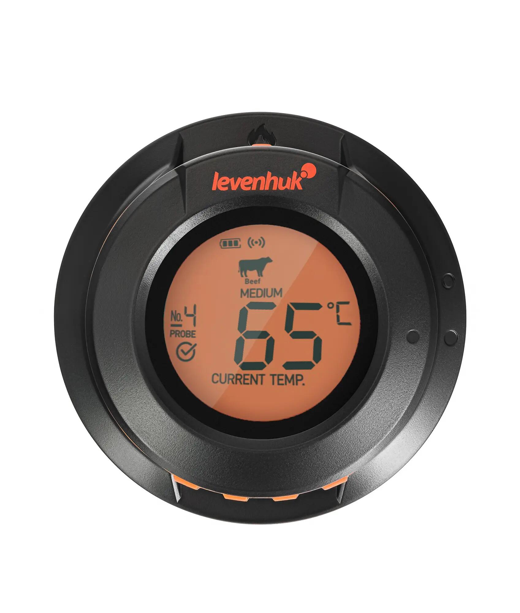 Termometro barbecue Bluetooth, 2 sonde - Wezzer Grill BT40 7/13