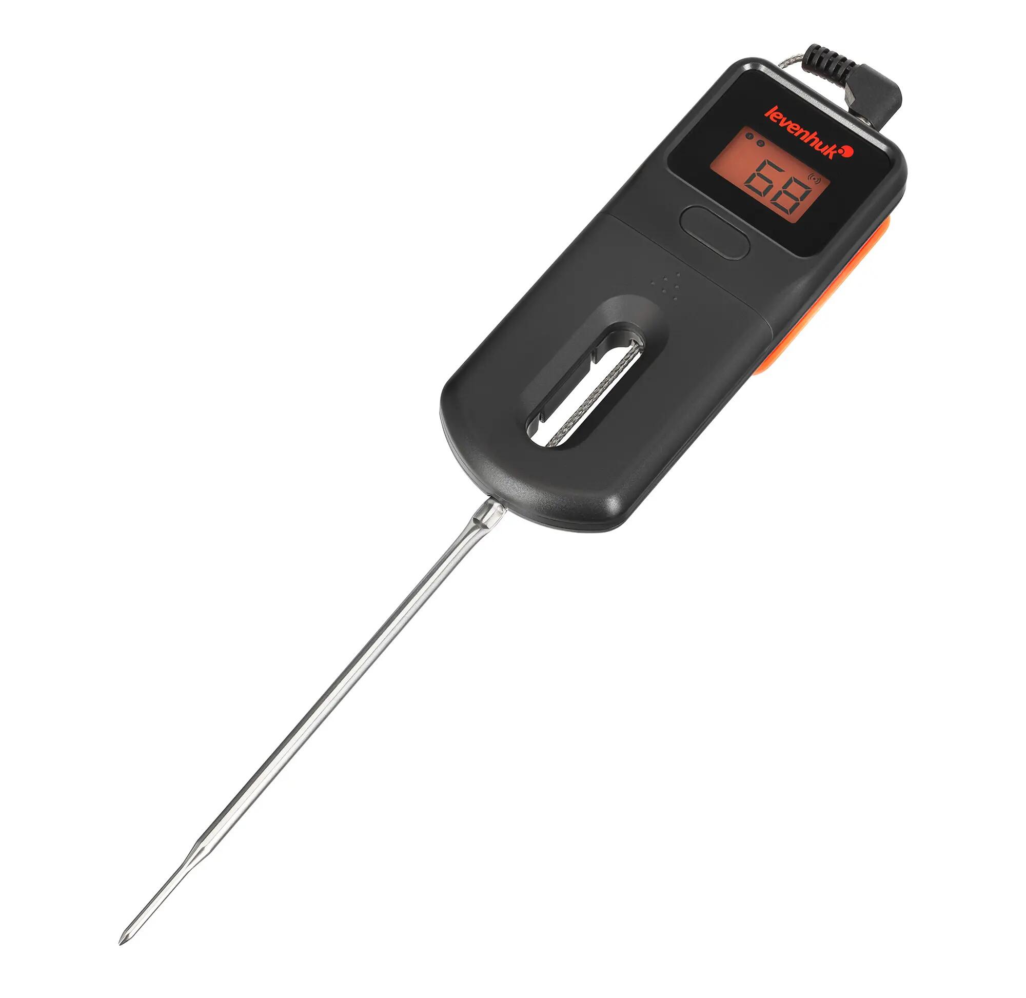 Thermometer da cucina - cottura - Levenhuk Wezzer Grill BT10 - nero 7/10