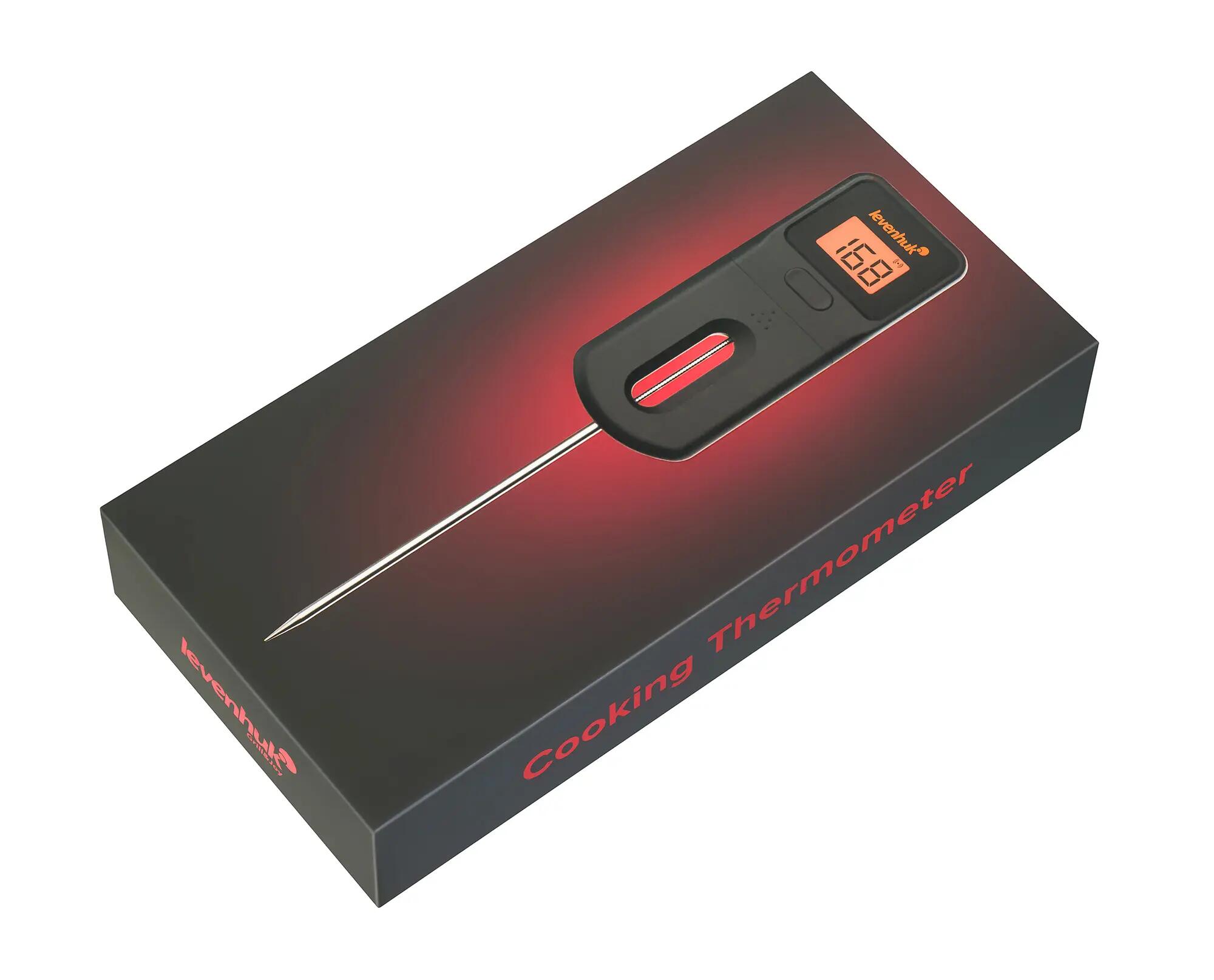 Thermometer da cucina - cottura - Levenhuk Wezzer Grill BT10 - nero 10/10