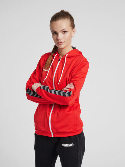 Reißverschluss Kapuzenpullover Hmlauthentic Damen