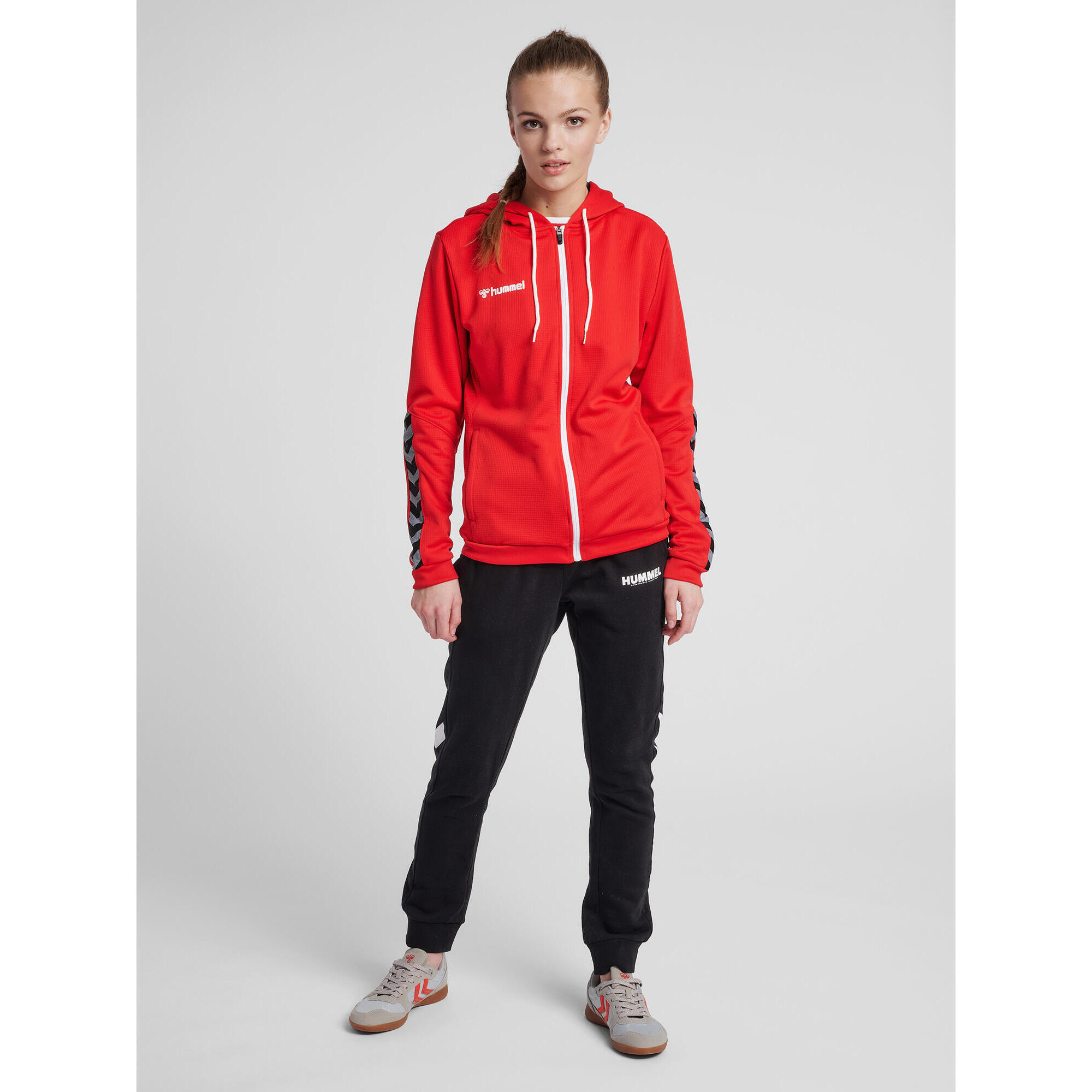 Hummel Felpa donna con zip hmlAUTHENTIC Poly