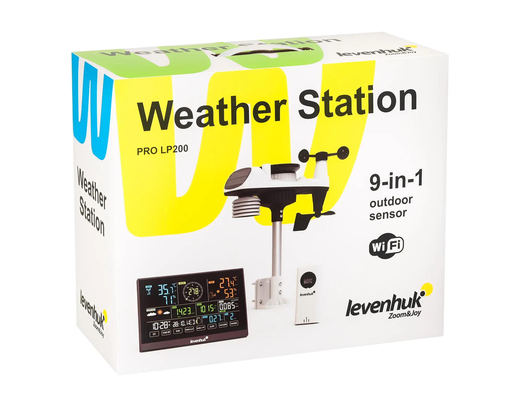 Station météo - Outdoor - Multifuctions - lp200 - noir 13/13