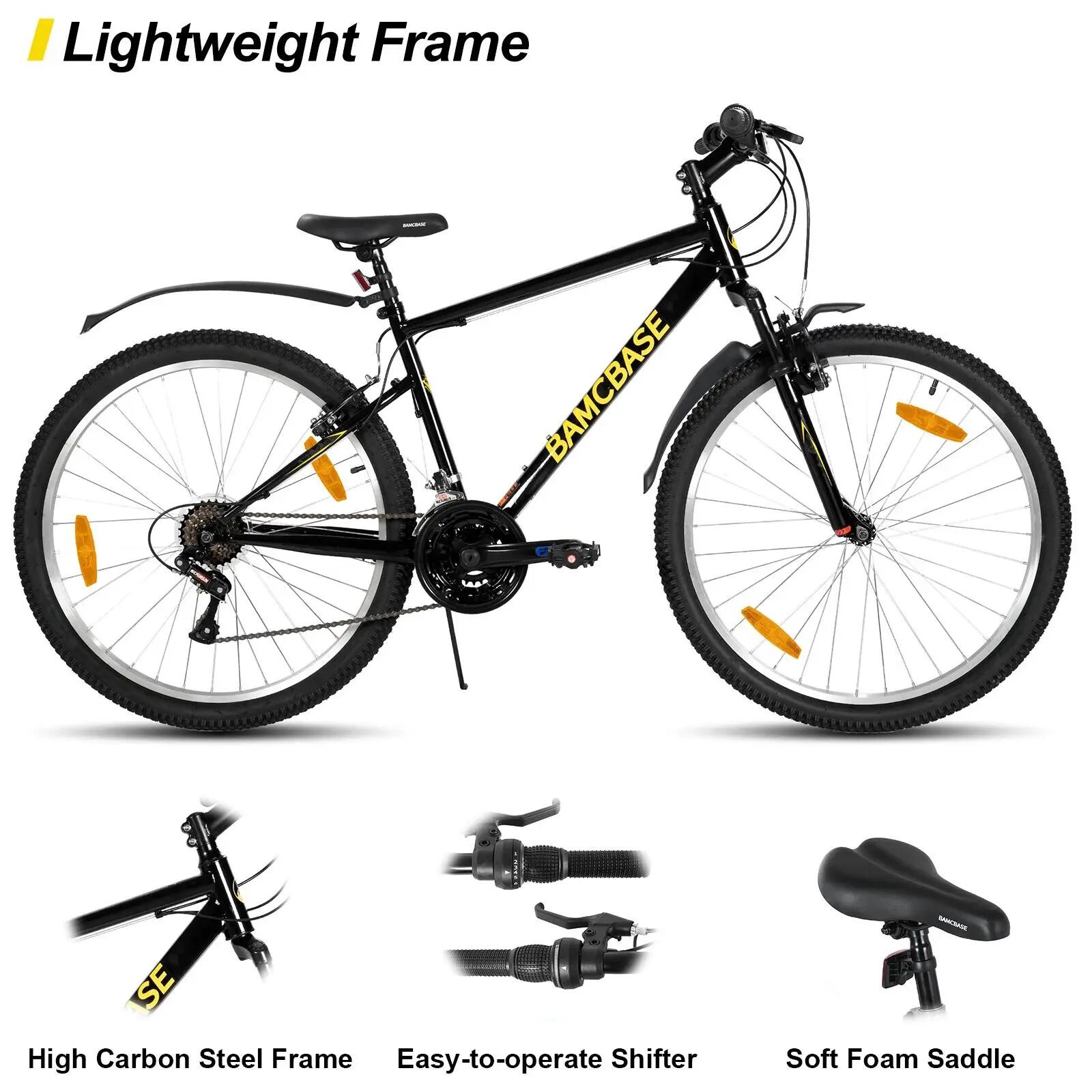 MTB Unisex 26/27.5/29 pulgadas Frenos V-Brake 18 Velocidades 2/6