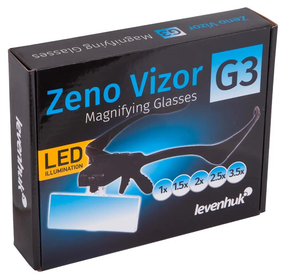 Lunettes grossissantes - Levenhuk Zeno Vizor G3 - Noir 11/12