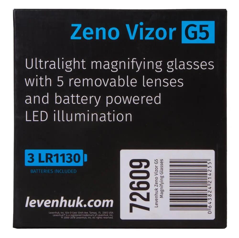 Lente ingrandimento - Hobbies - LED, intercambiabili - Zeno G5 13/14