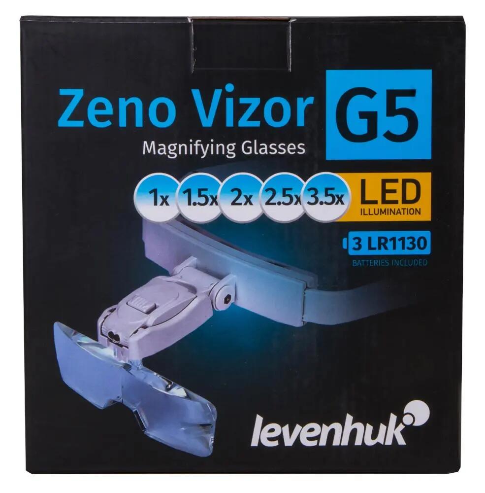 Lente ingrandimento - Hobbies - LED, intercambiabili - Zeno G5 12/14