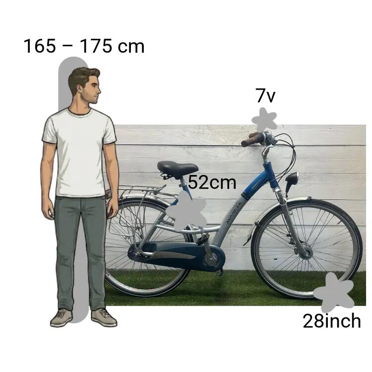 Bicicletta usata Avancer Manhattan 2/4