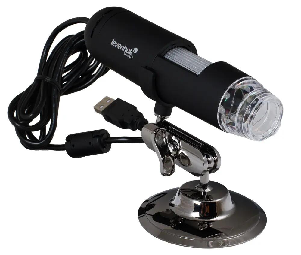 Microscopio digitale USB - 20–400x - Levenhuk DTX 50 - Nero 12/12