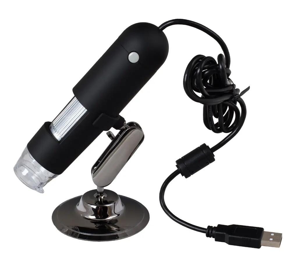 Microscopio digitale USB - 20–400x - Levenhuk DTX 50 - Nero 11/12