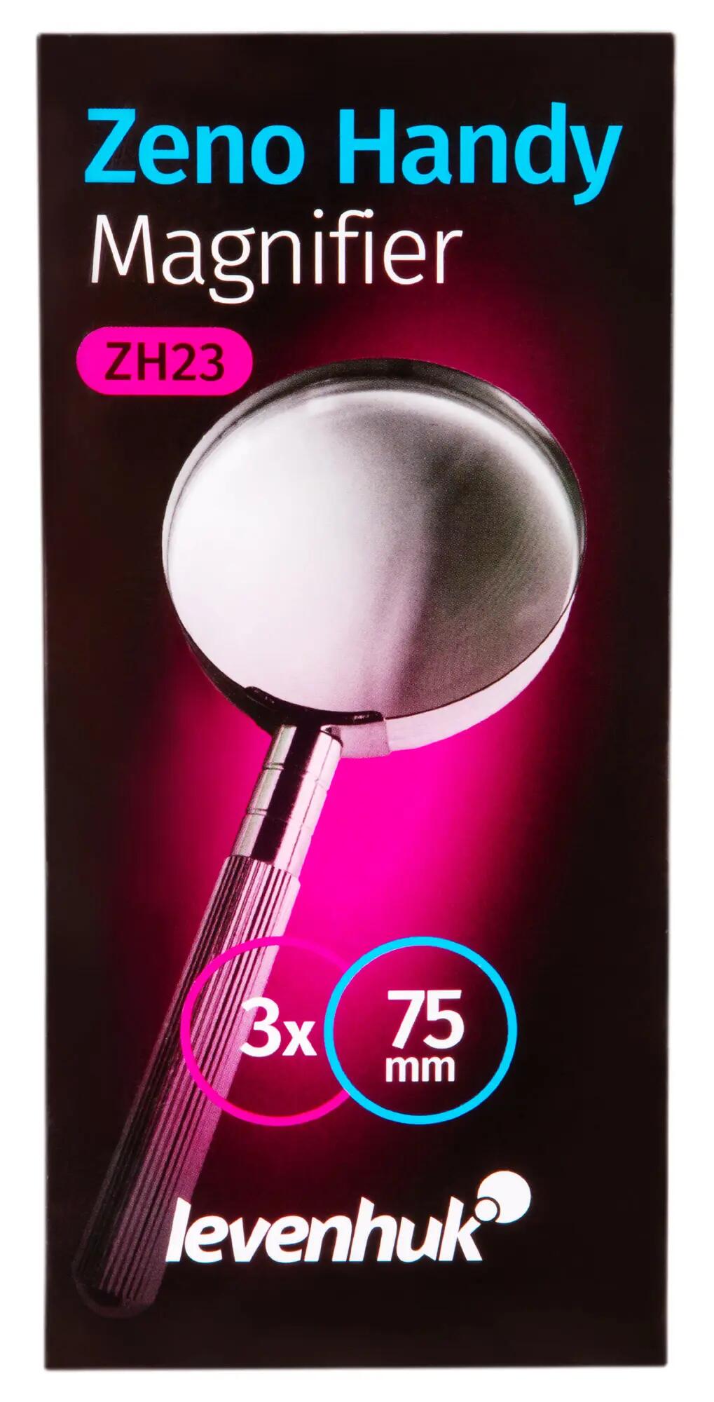 Lente d'ingrandimento - uso manuale - 3x - Zeno Handy ZH23 - metallo 10/13