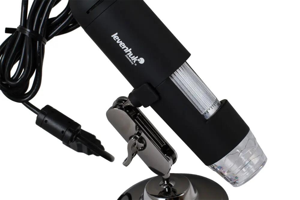 Microscopio digitale USB - 20–400x - Levenhuk DTX 50 - Nero 10/12