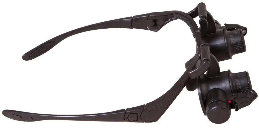 Levenhuk Zeno Vizor G4 vergrößernde Brille - 10x/15x/20x/25x - LED - Schwarz 8/13