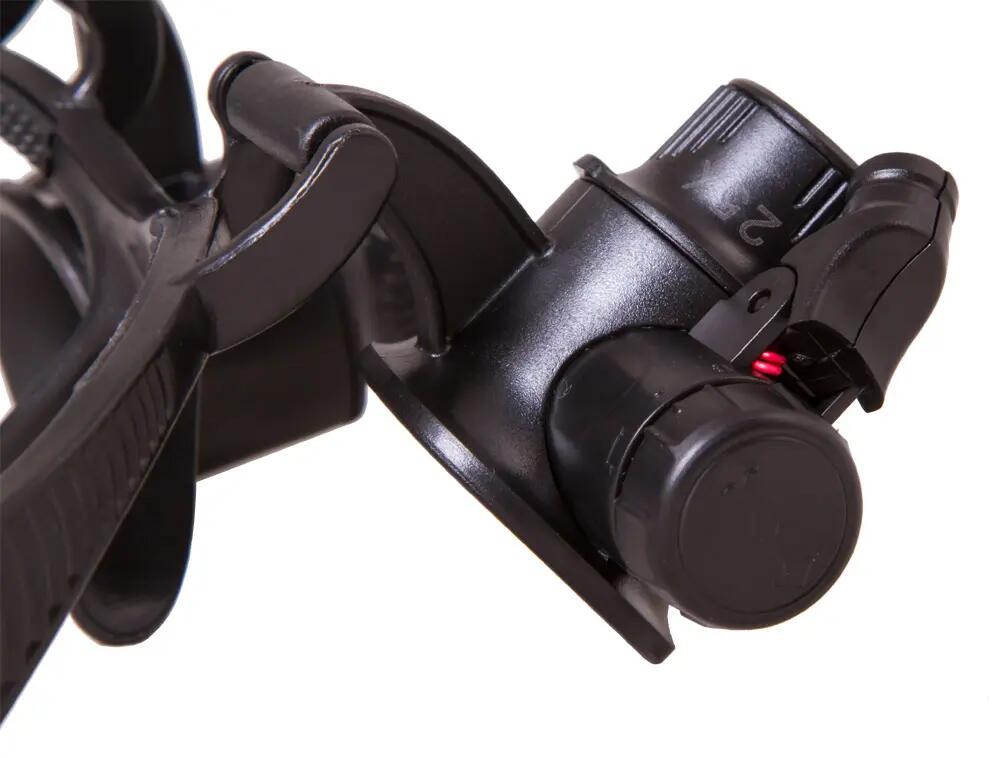 Levenhuk Zeno Vizor G4 vergrößernde Brille - 10x/15x/20x/25x - LED - Schwarz 11/13