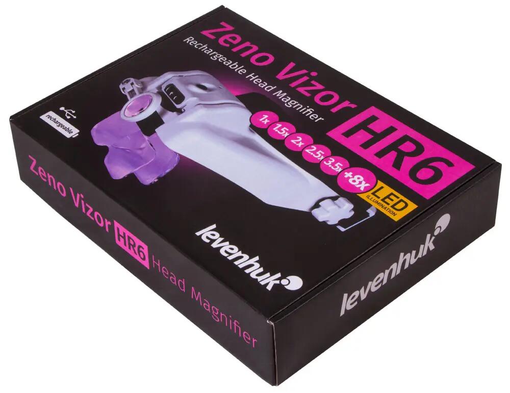 Loupe frontale - rechargeable, led - zeno vizor hr6 14/15