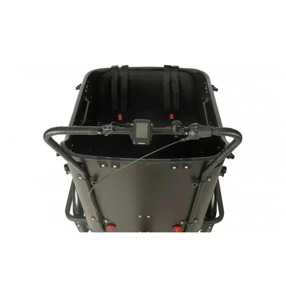 Avenger - Elektrische bakfiets - 20 inch - 250W - middenmotor 100 Nm - Zwart 3/4