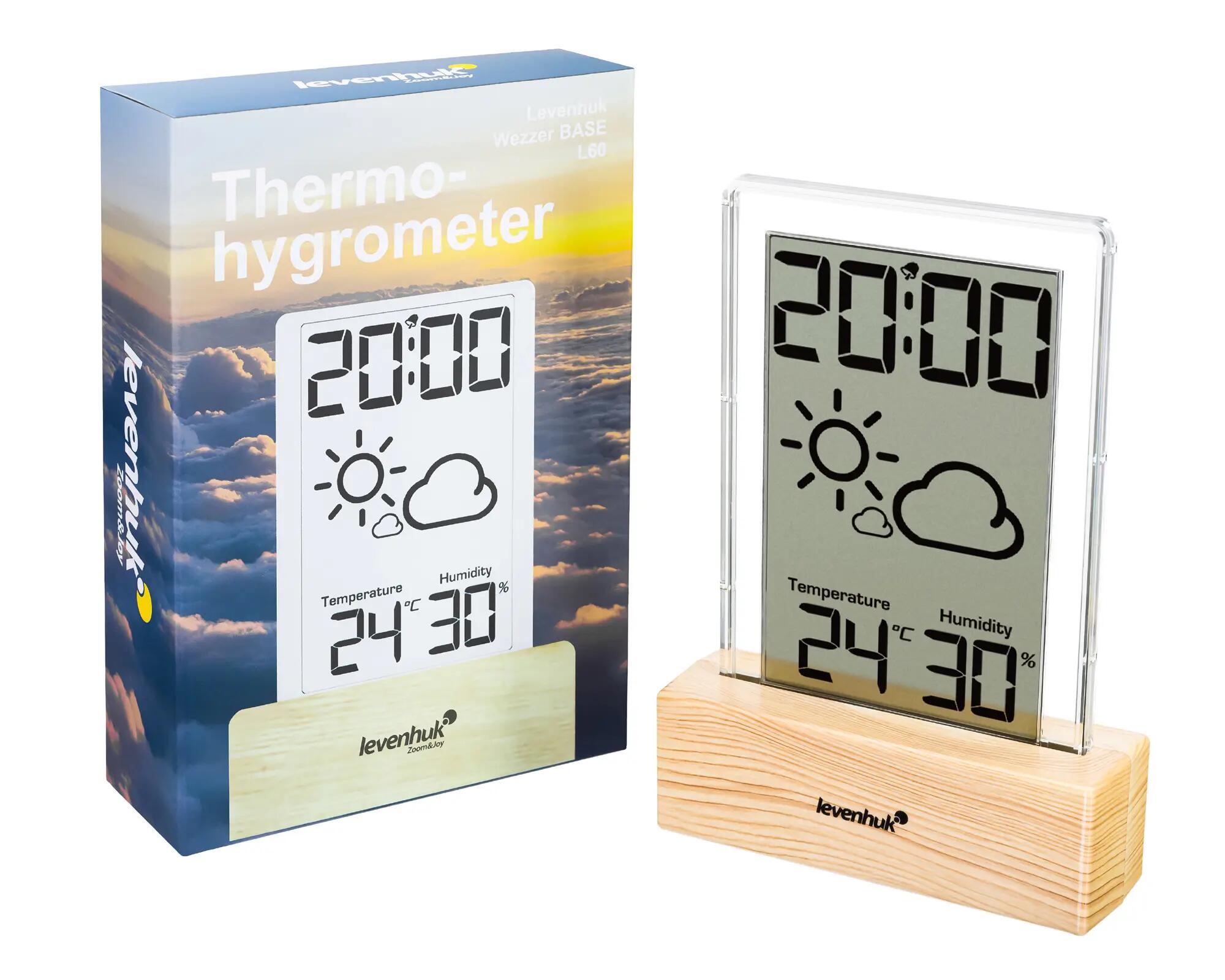 Termohigrómetro Wezzer BASE L60 Levenhuk 2/9