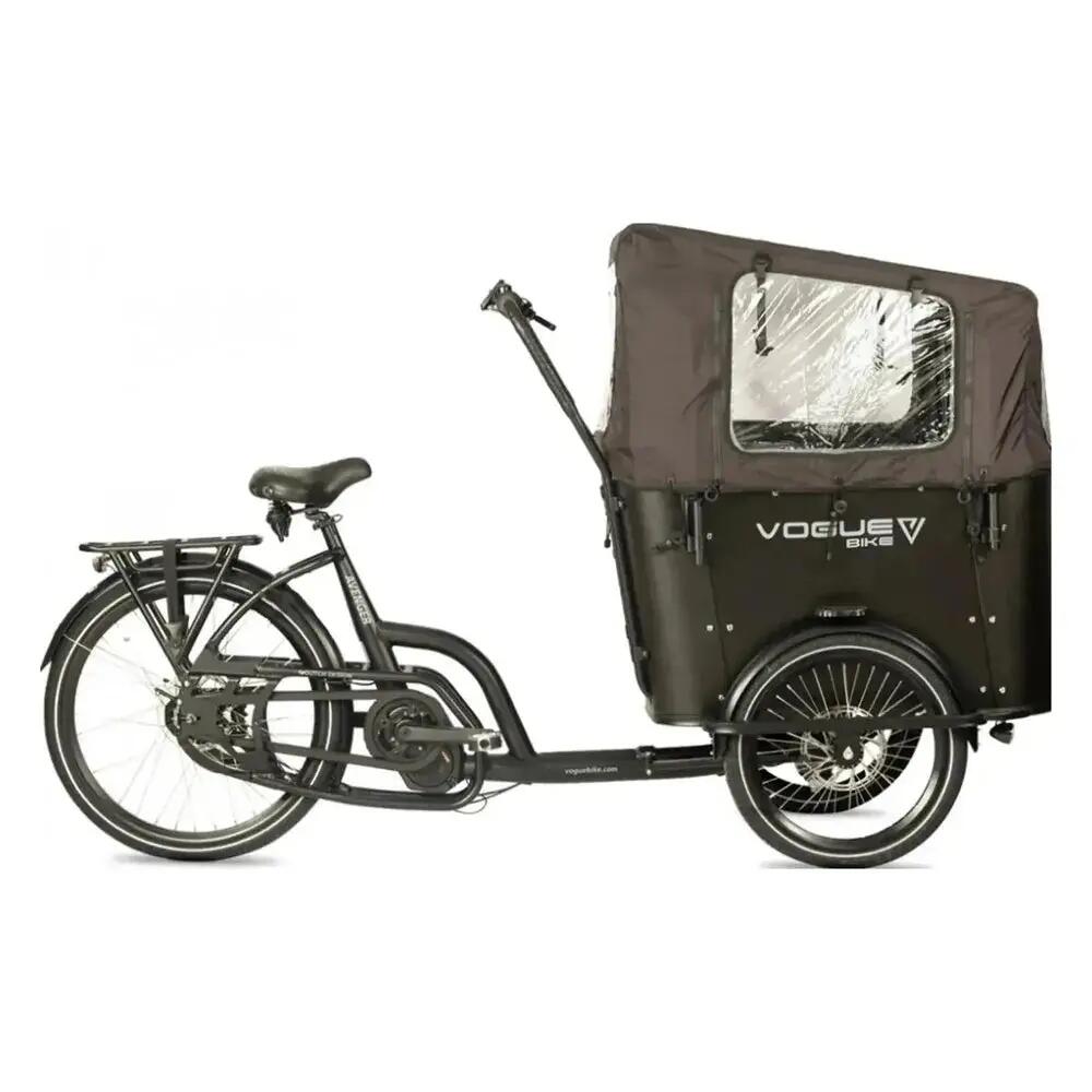 Avenger - Elektrische bakfiets - 20 inch - 250W - middenmotor 100 Nm - Zwart 2/4