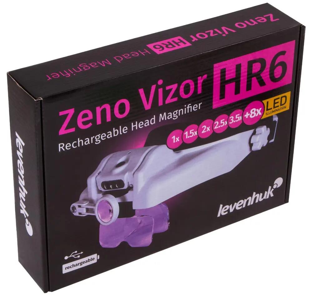 Loupe frontale - rechargeable, led - zeno vizor hr6 11/15