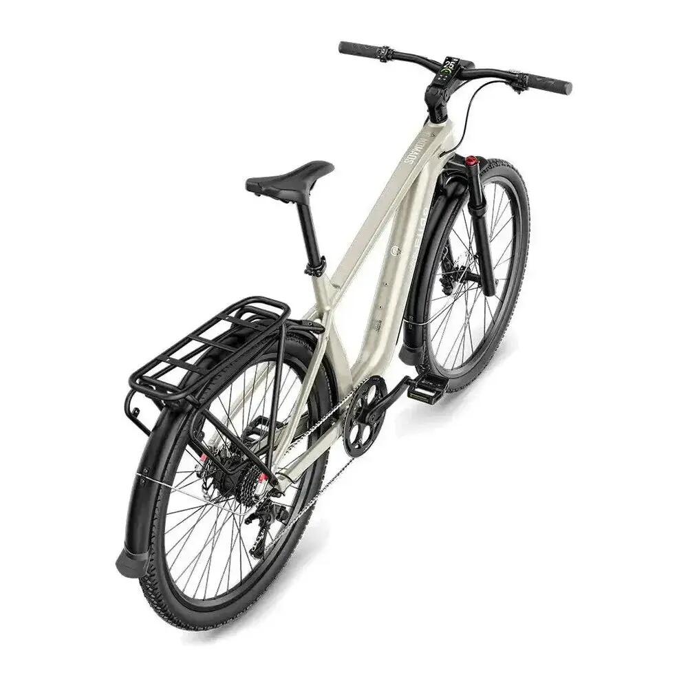 Nomads - Bici elettrica - 29 pollici - 250W - 9 marce - Giallo 3/4