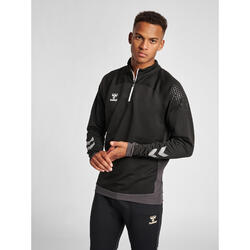 Demie-Fermeture Éclair Zip Sweat-Shirt Hmllead Homme HUMMEL